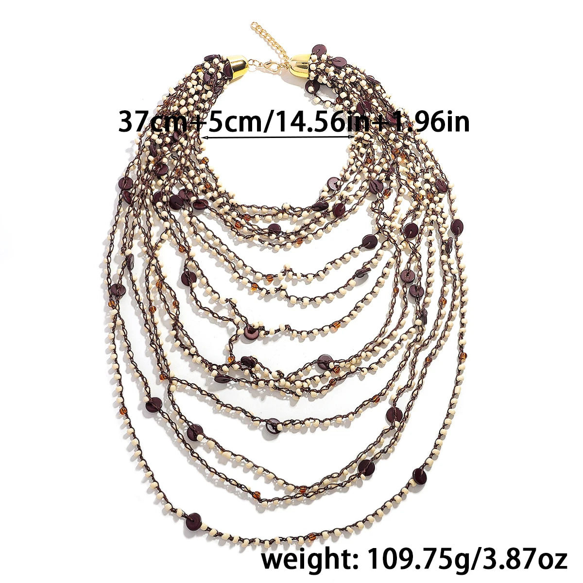 Ocean Breeze Beaded Necklace