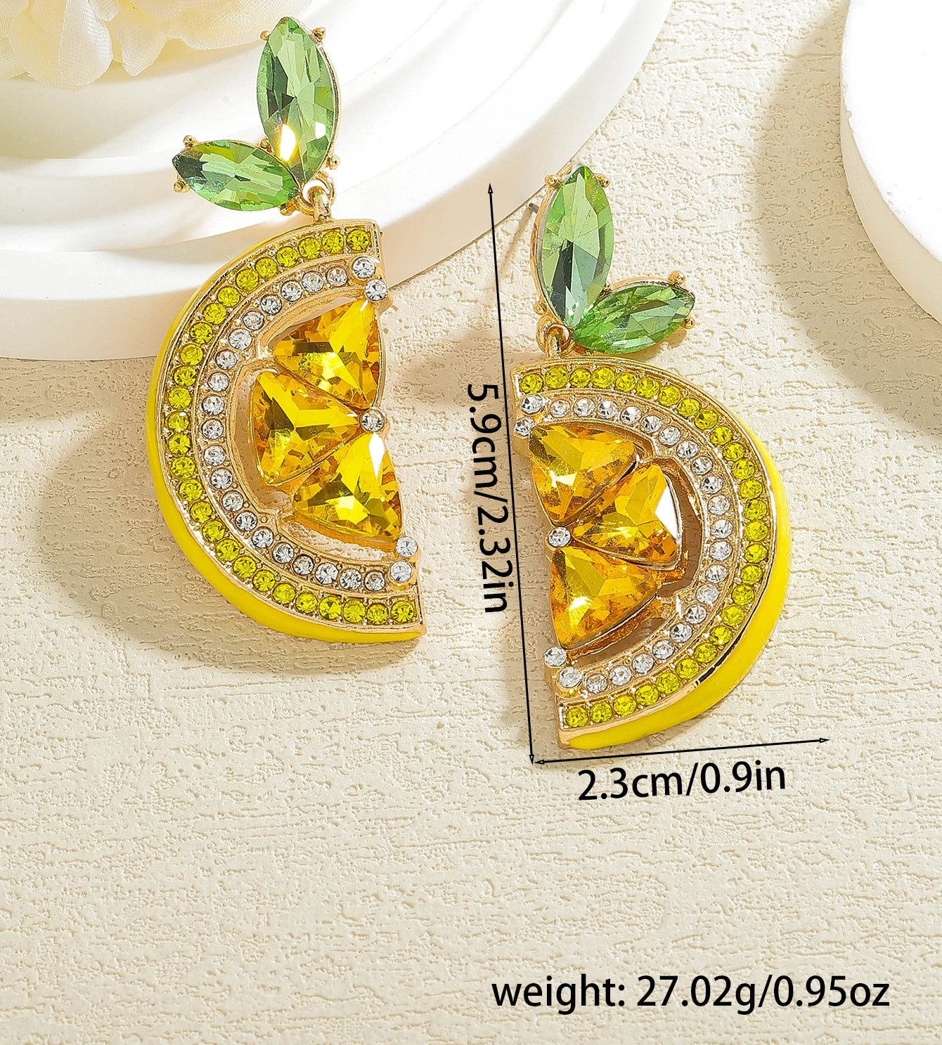 Fruit Fiesta Beaded Earrings