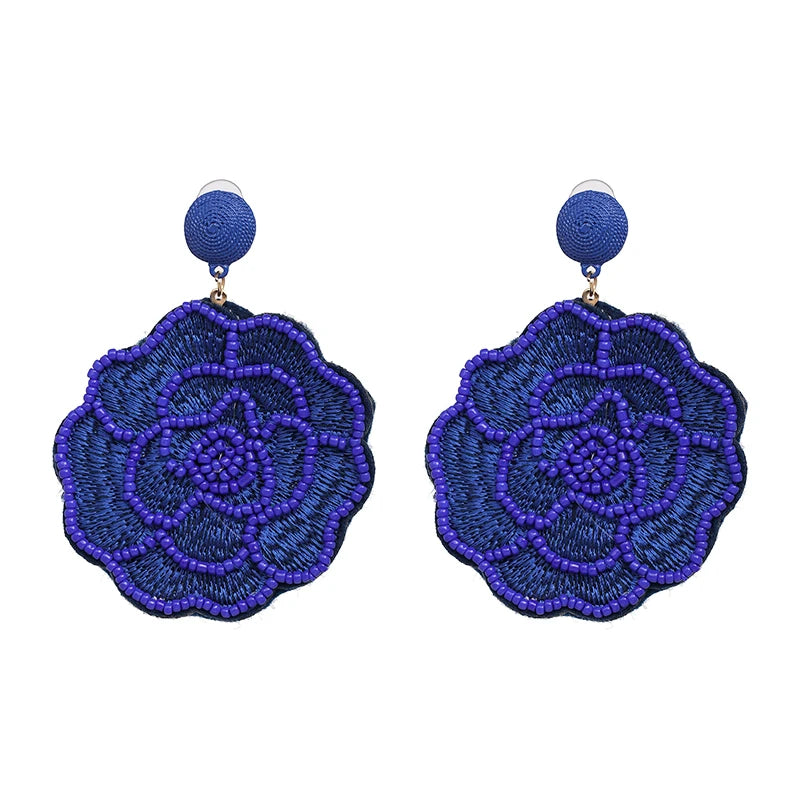 Statement Boho: Exaggerated Tassel Earrings