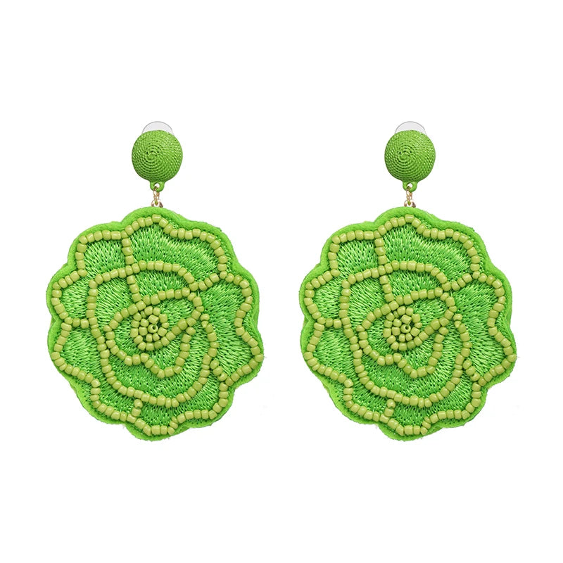 Statement Boho: Exaggerated Tassel Earrings