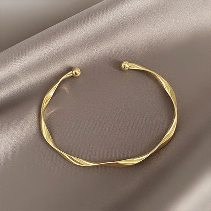 Twisted Metal Cuff Bracelet