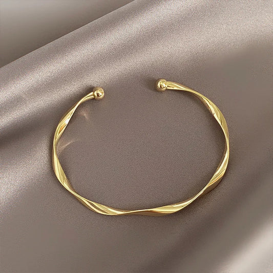 Twisted Metal Cuff Bracelet