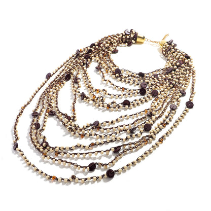 Ocean Breeze Beaded Necklace