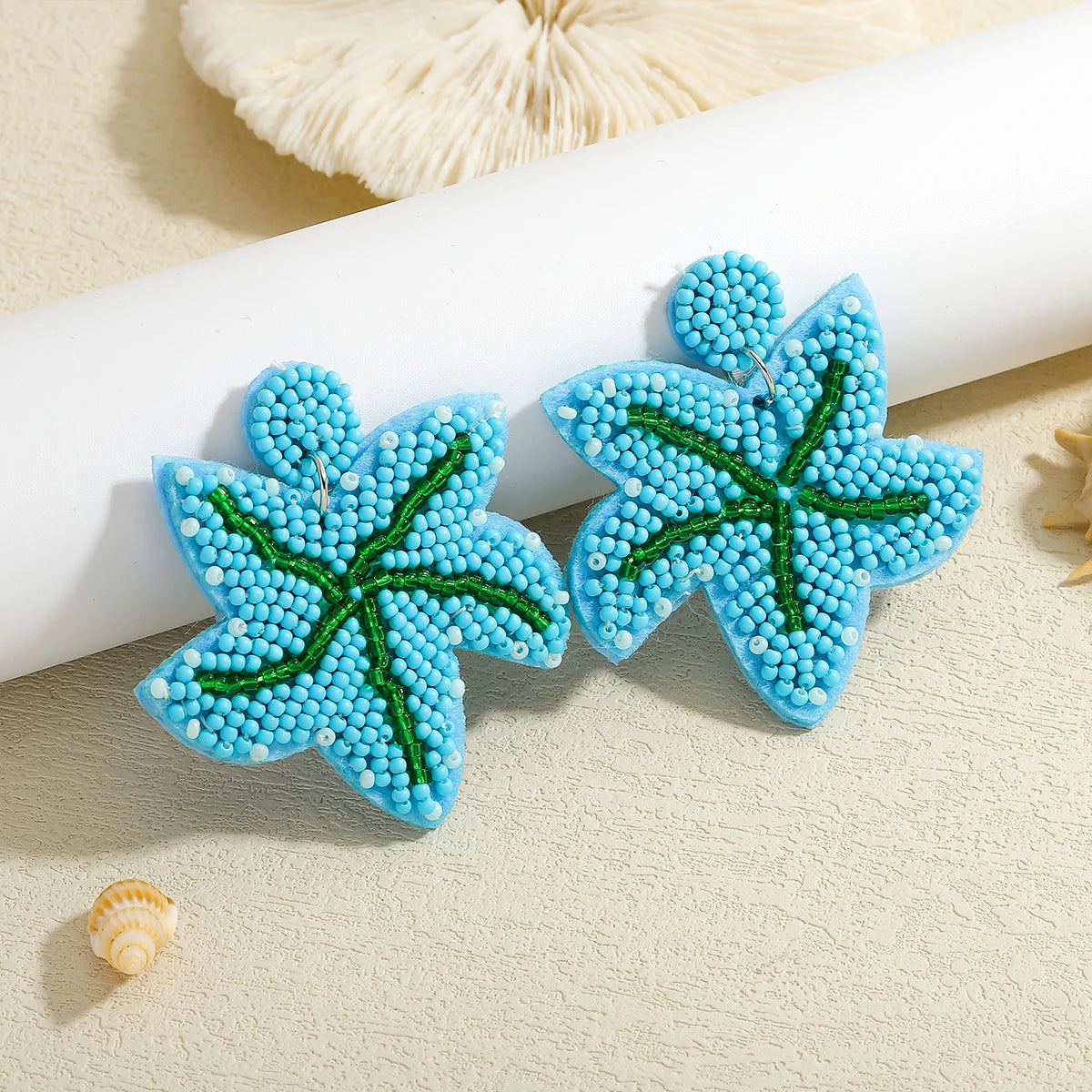 Ocean Breeze Shell Earrings