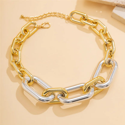 Exaggerated Acrylic Big Chain Necklace