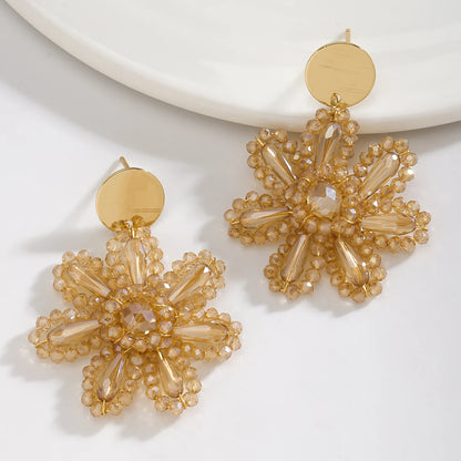 Handmade Floral Charm Earrings