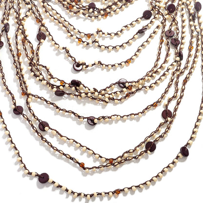 Ocean Breeze Beaded Necklace