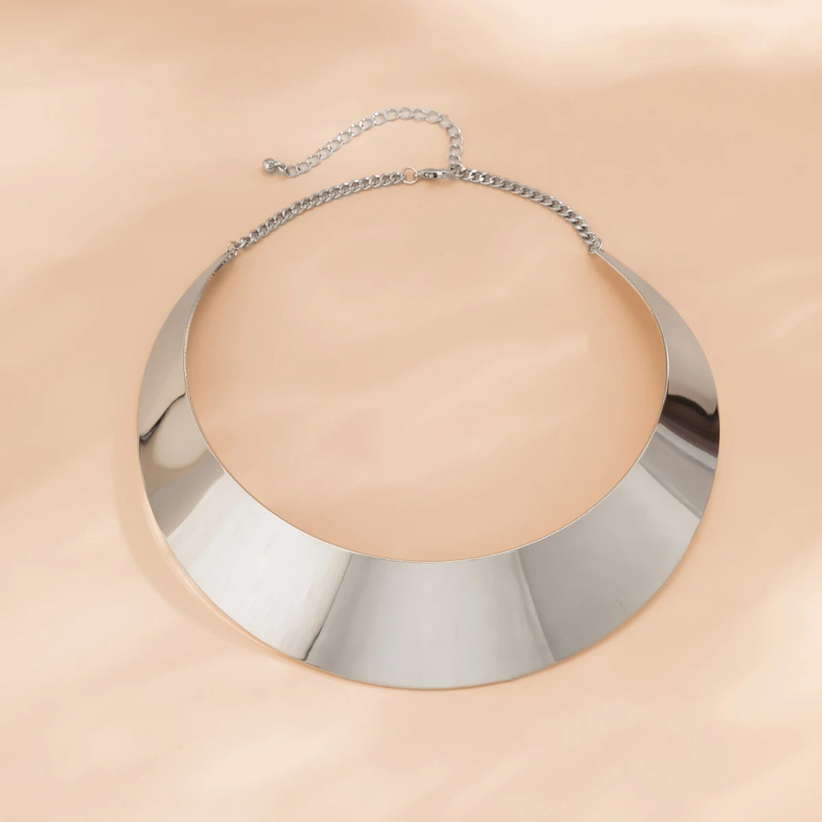 Steampunk Glam – Bold Gold Metal Choker