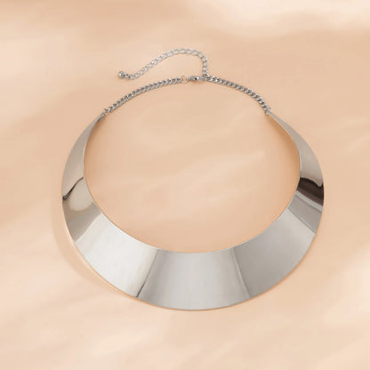 Steampunk Glam – Bold Gold Metal Choker