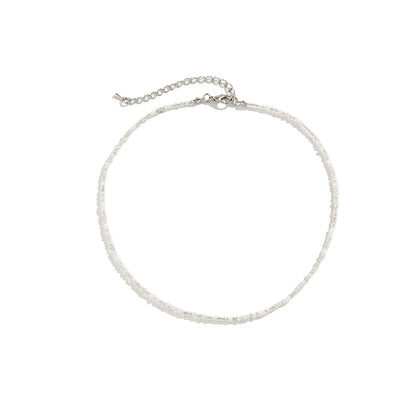 Bohemian Mixed Color Seed Bead Necklace