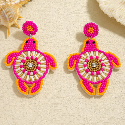 Sea Creature Beaded Dangles