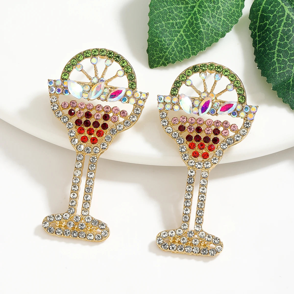 Lemonade Bead Dangle Earrings