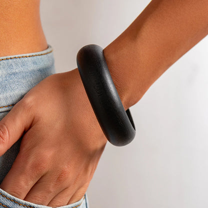 Vintage Irregular Wood Bangles