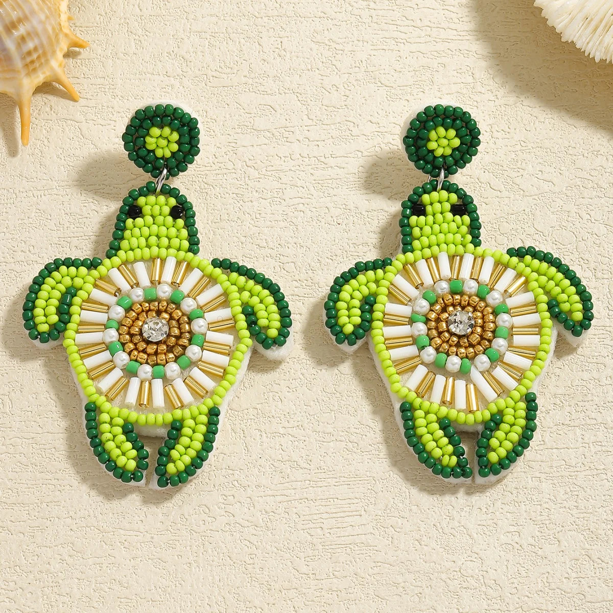 Sea Creature Beaded Dangles