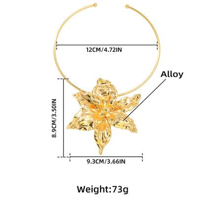 Irregular Bloom Elegance Necklace