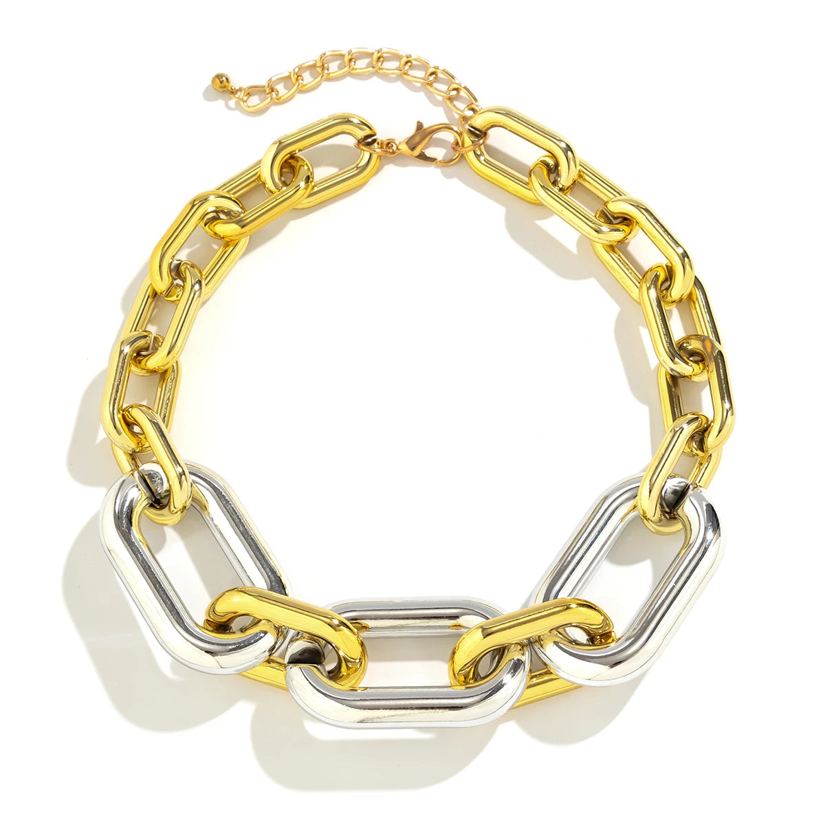 Exaggerated Acrylic Big Chain Necklace