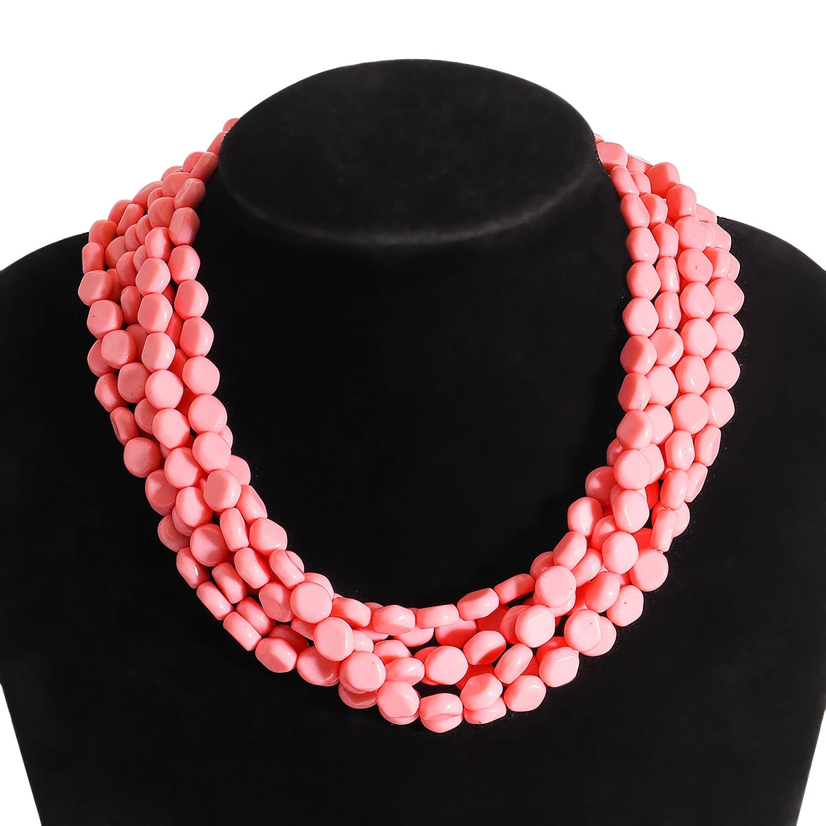 Vintage Beaded Party Necklace