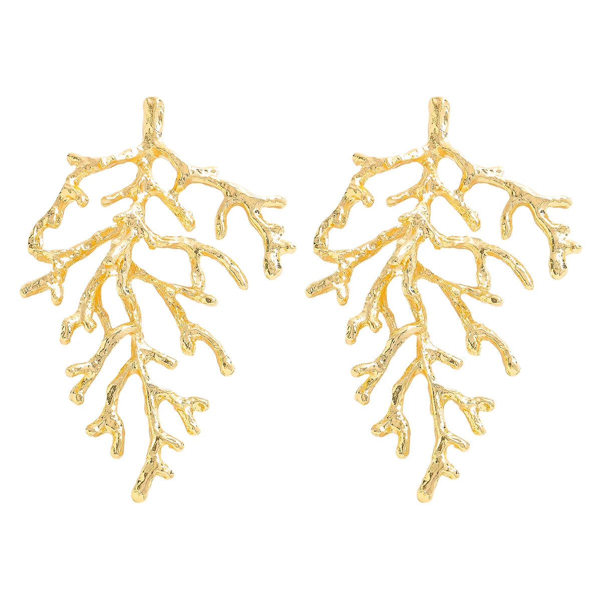 Coral Charm Choker Necklace