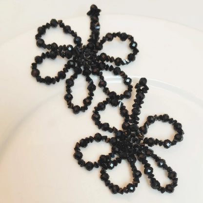 Boho Crystal Blossom Earrings