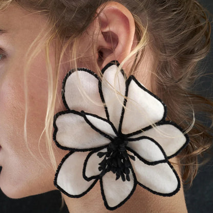 Handmade Layered Flower Earrings