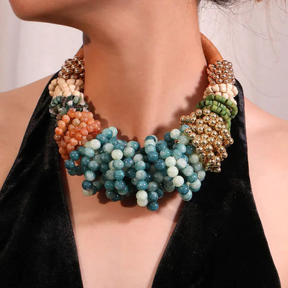 Exaggerated Individual Statement Necklace