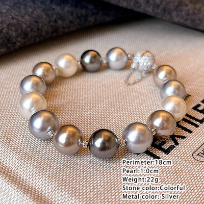 Pearl Bead Magnetic Bracelet