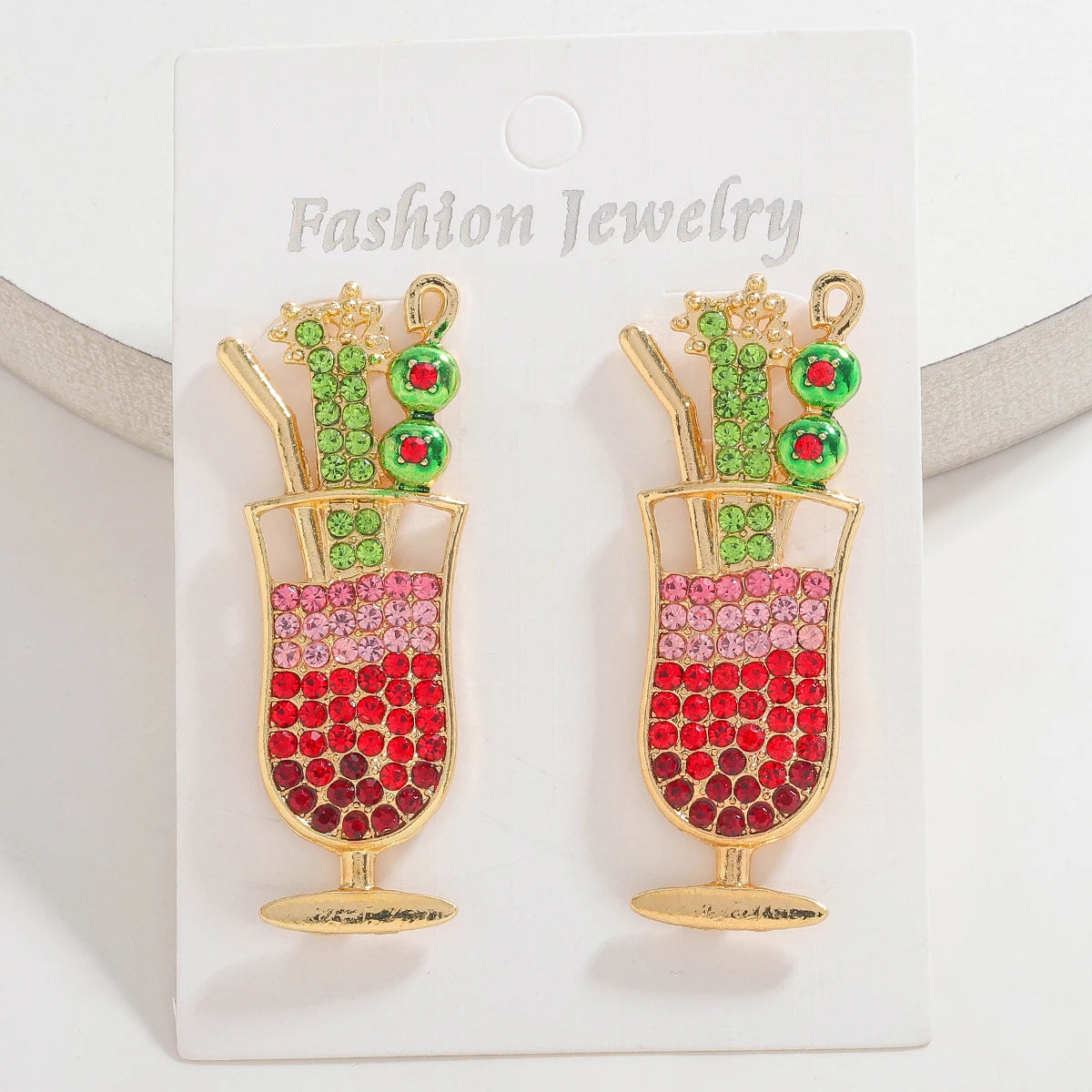 Lemonade Bead Dangle Earrings