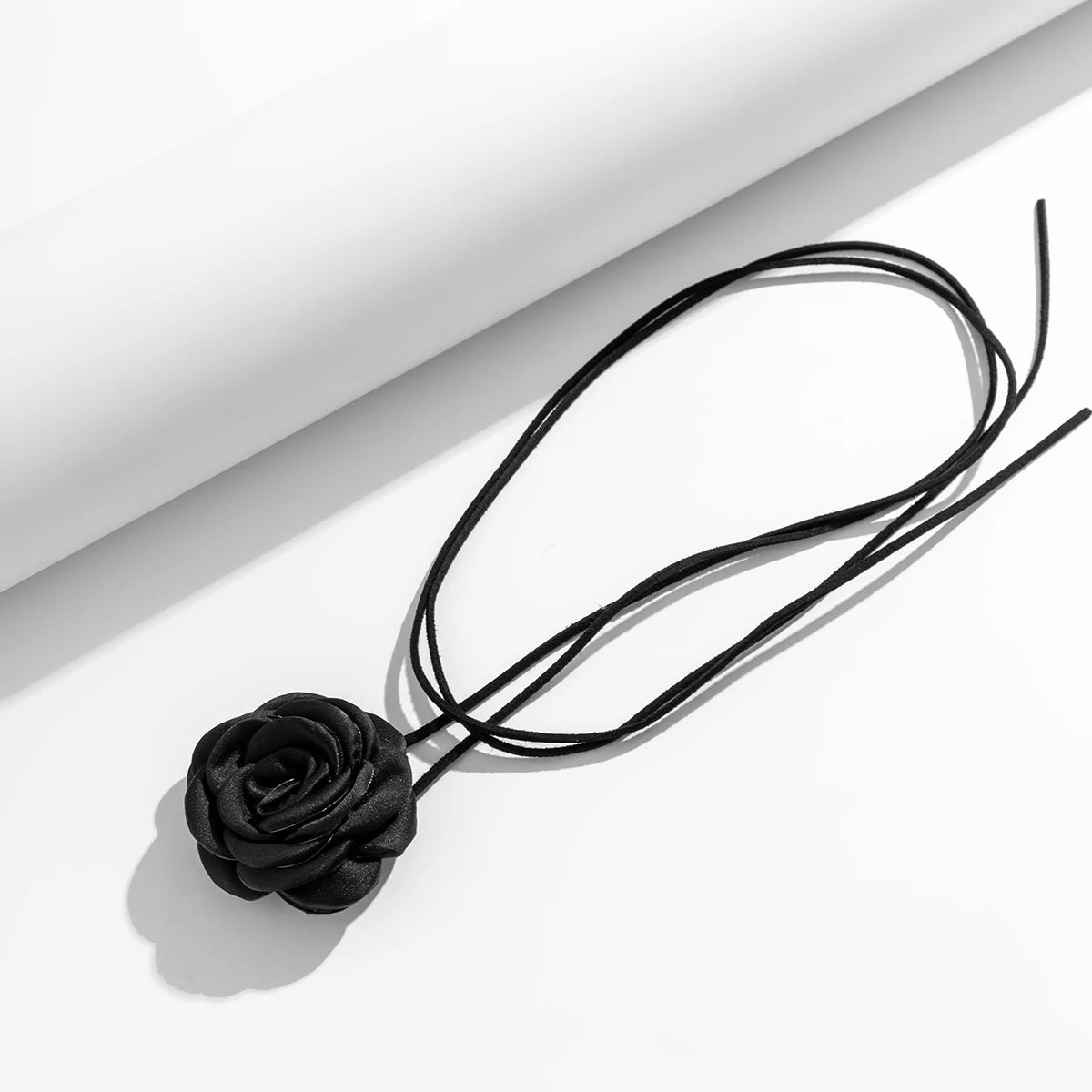 Big Rose Flower Clavicle Chain Necklace
